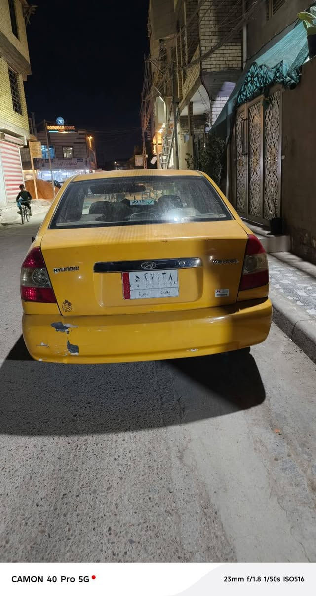 هونداي فيرنه  موديل 15  مكفولة كفالة عامه مكاني بغداد متواجد اتصال
***********
السعر 63 وبي مجال للشراي
