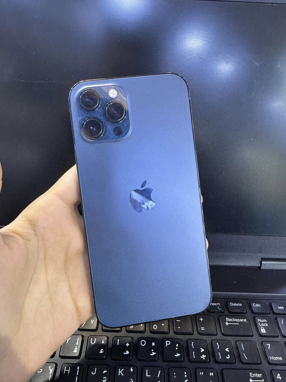 سلام عليكم
ايفون12برو ماكس
بطارية 93
ذاكرة 256
الجهاز مبدل بس شاشة 
السعر 450
مكاني بغداد


**إذا كنت صاحب هذا الإعلان وتريد حذفه لأي سبب، رجاءا أرسل رسالة إلى الدعم الفني**