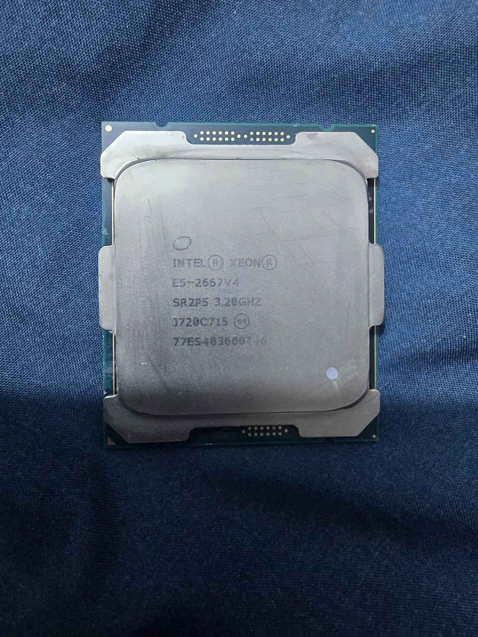 معالج زيون موديل Xeon E5-2667 v4 
معالج نادر ومعروف بادائخ بالألعاب يدعم سرعة ٢٤٠٠ddr4 رام 
لوك شرط الشغل مفحوص وشغال فحته لمدة أسبوعين السعر ٥٠ ويوجد توصيل


**إذا كنت صاحب هذا الإعلان وتريد حذفه لأي سبب، رجاءا أرسل رسالة إلى الدعم الفني**