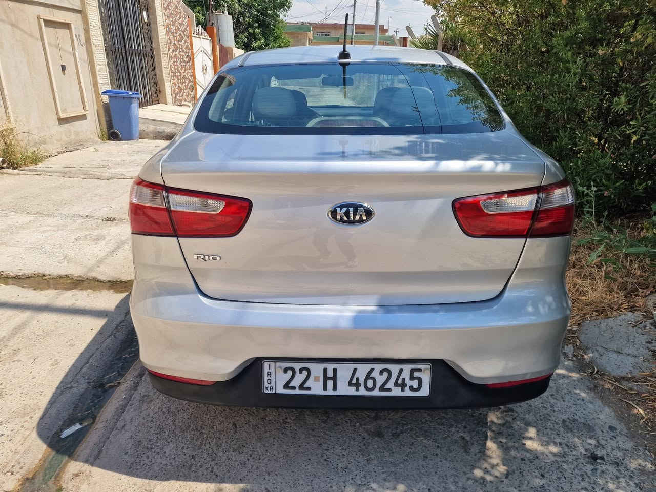 كيا ريو موديل ٢٠١٦ وارد امريكي رقم اربيل دولي محرك ١٦ gdi بدون اي دونز تبريد ومحرك وكير شرط ضرر قطعتين وحده كلير فقط بدون معجون والثانيه صبغ السياره ليبل واحد كلها وبدون أي دواخل وبدون ايرباك مكانها موصل ايسر ***********
