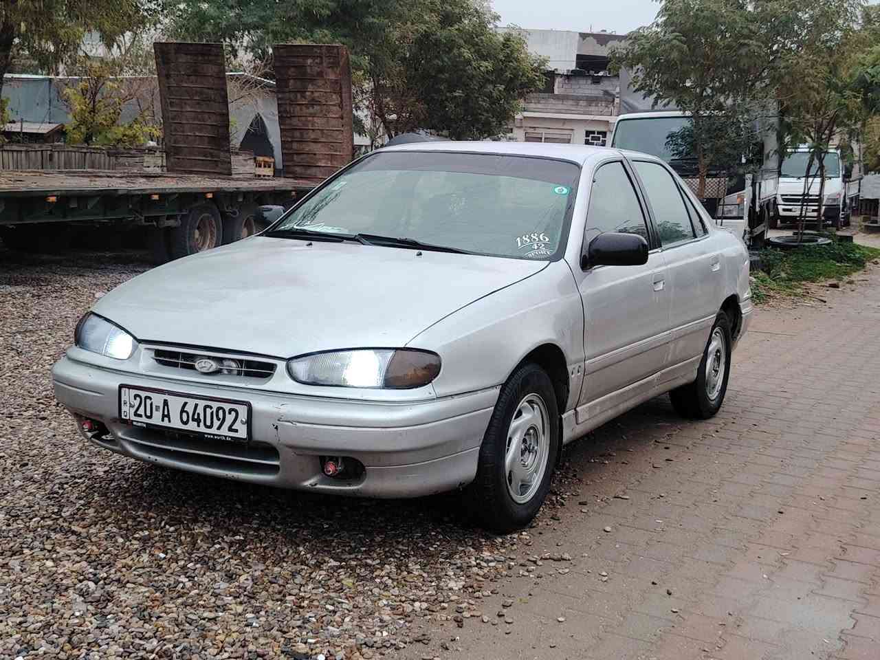 (السلام عليكم )
للبيع النترا دمعه
موديل ( 94 )
كير (عادي)
محرك بحله جيده
تحويل بشرط 
كهربائيات شغاله 
رقم (ديالى)خصوصي مشروع وطني
مكان السياره /كلار 
السعر/28 وبيهه مجال 
استفسار📞وتدلل
الرقم /***********
