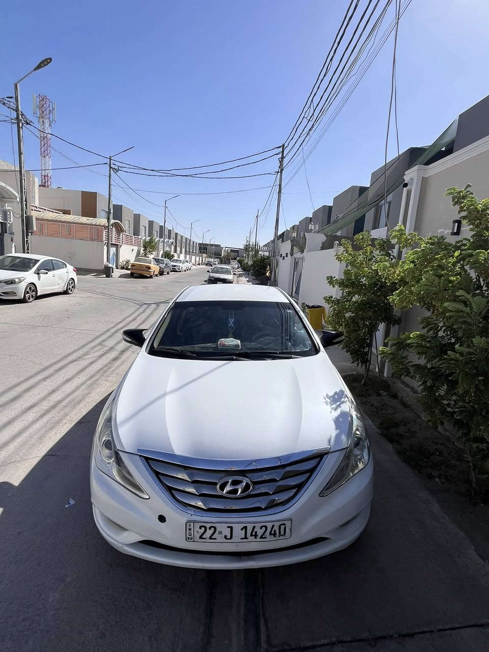 سوناتا 2011 خليجي نص
مكينه 2400 دوش 

مواصفات 

.ويل كب

.حساس خلفي

.كامرة HD

.تحكمات ستيرن جهتين

سيارة جاهزة مكينه گير 
حدادية بيها بارد بالچاملغ السايق شبر وشبر بالباب مال السايق

مكاني نجف

رقمها اربيل وكالة بسمي 

السعر 128 وبيها مجال 

للاتصال ***********"
