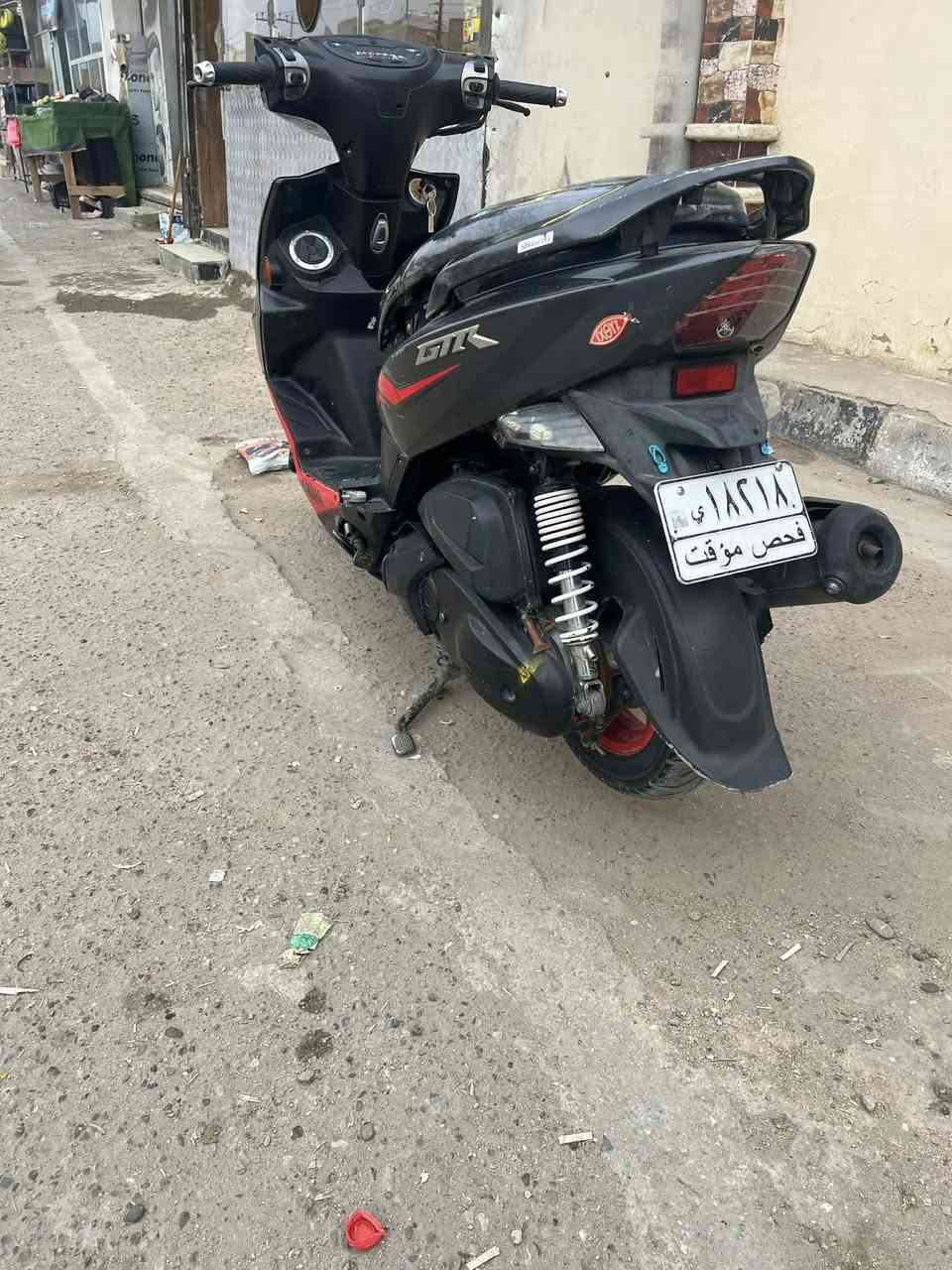 السلام عليكم دراجه جيتي ار مديل 14 دشبول 3 الوان كفاله عامه اوراق كامله  دراجه نازله رمبه قبل شهر بلاديه من الطول لطول برغي ما ناقصها كامله مكمله من كلشي السعر مليون مكاني بغداد البياع رقم *********** بي واتساب
