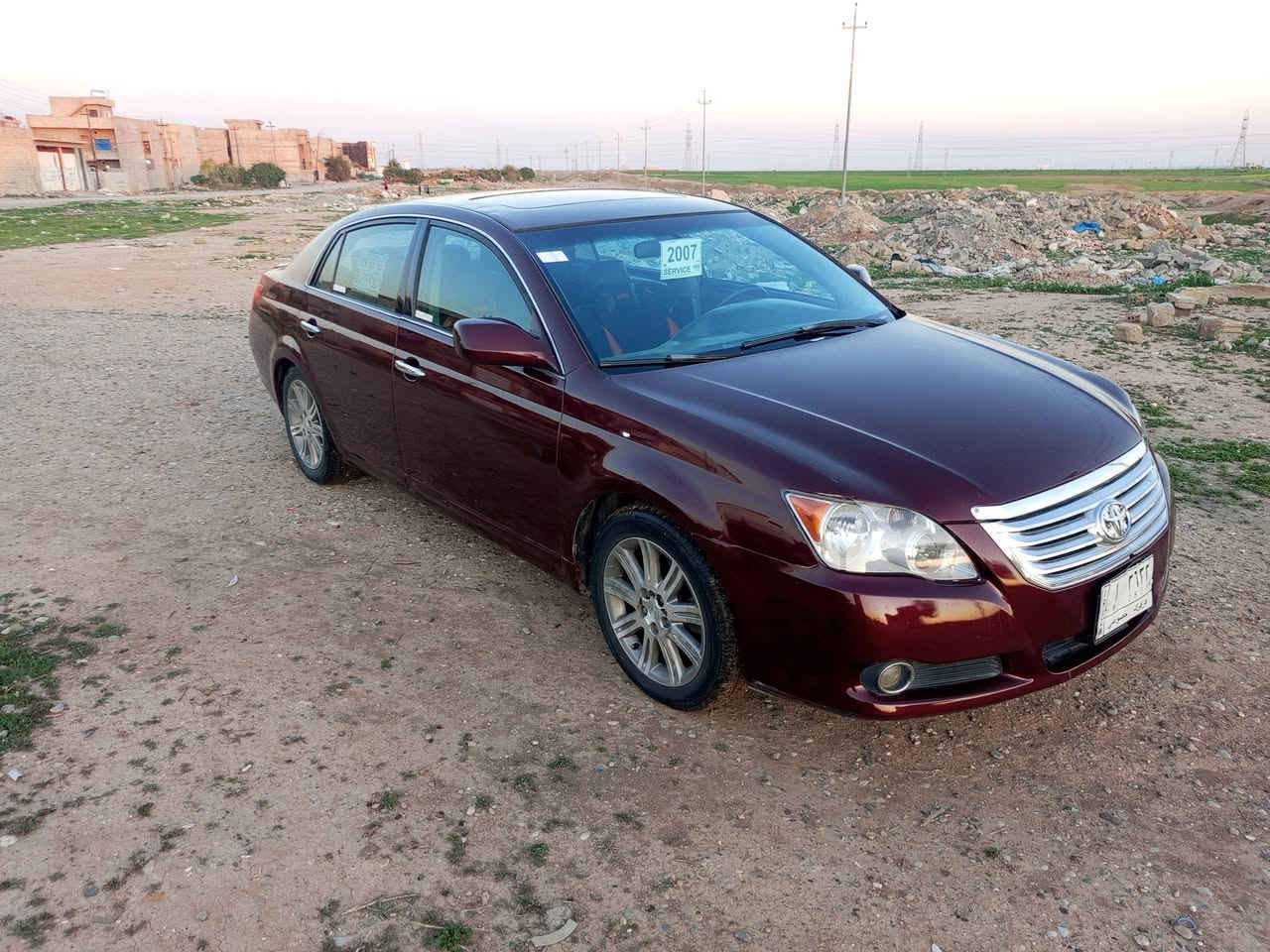 السلام عليكم تويوتا افالون موديل 2007 رقم كركوك الماني مشروع وطني بيها دفتر بنزين محرك گير صدر تايرات كله بشرط سياره وارد امريكي حادثها شيء بسيط صبغ عام للجماليه بشرط بدون تبديل بدون گص السياره ليبل واحد سياره جاهزه ما بيها كل نقص للبيع او المراوسه حسب القناعه
السعر 88 وبيها مجال بسيط للشراي 
العنوان كركوك
رقم الهاتف***********
