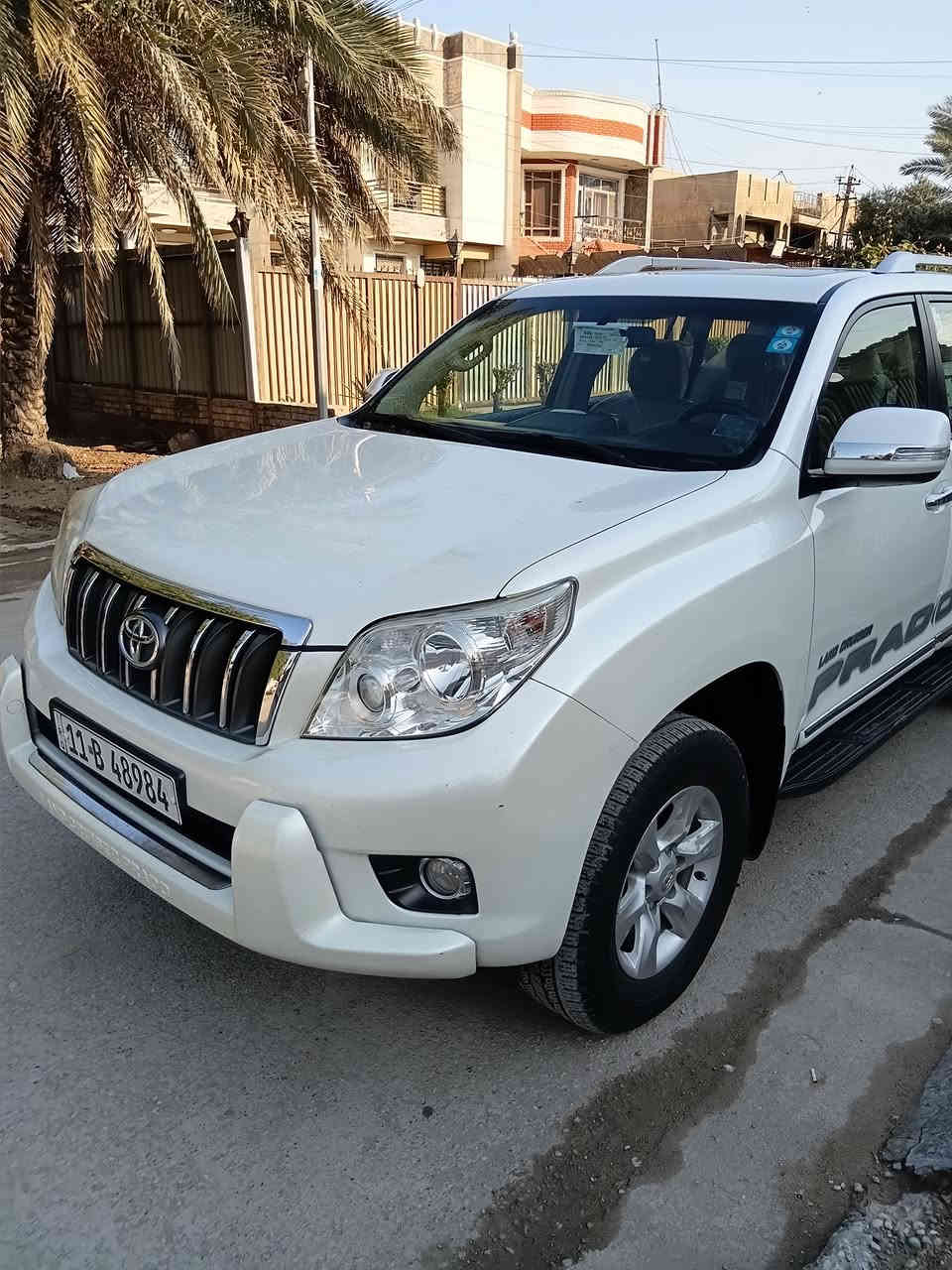 السلام عليكم برادو ٢٠١٣مكفوله كافلة عامه كله عله وضع الشركة بيها بارد قليل مكينه ٦سلندرقمي بغداد  باسمي السعر ٢٩٠  مكاني الزعفرانية ***********
