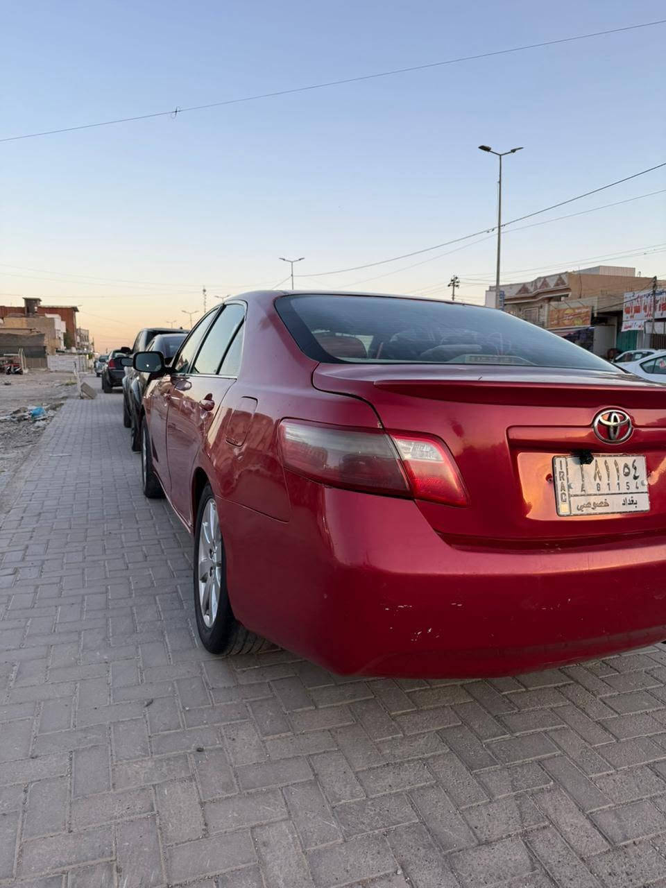 سلام عليكم للبيع كامري مديل 2007 وارد امريكي حادثه جاملغ جاملاغات خلفيه بدون حوض بيه مكانات صبغ بدون دواخل مكينة 2400 بيه خيط بخار كير صدر تخم تاير خير من الله تبريد ثلج سياره حلوه رقم بغداد تحويل مباشر مكان بغداد حي الحسين مقابيل لبانزين خانه مال حي العامل سعر 68وبيه مجال للطيبين*********** الخاص مغلق مكلف بل نشر
