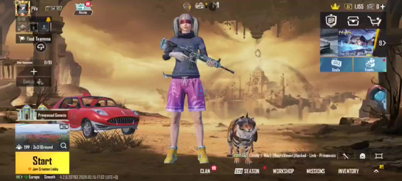 ببجي لفل الحساب 77
السعر : 50 مستعجل عل بيعتو

لفل المجموعه 63
الخوذ خير من الله و3 مثك
الجنط خير من الله 1 مثك
المختبر 27 /14 كلمسج
امفور قريب على كلمسج
الربط كوكل وبريد وتسليم كامل
قصات الشعر كلهن موجوده معدا ثنين 
شخصيات كامله معدا ثنين


**إذا كنت صاحب هذا الإعلان وتريد حذفه لأي سبب، رجاءا أرسل رسالة إلى الدعم الفني**