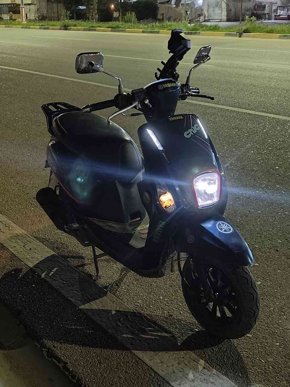 دراجة بوليسي S  نضيفة يشتغل كامل كهربائيات شرط نگرة سلف هندر كامل شغال
عداد سرعة و  بانزين بوشة 49 بلادي
 اشارات يمين يسار و رباعي 
 السعر 700 الف بس شرط الدراجة او 
 مراوس ويه سكنس جبلي نضيف او سكنس اعتيادي هم نضيف جماعة 600 وجوه لتراسلني او للتتصل  *********** 
مكاني كركوك عرفة
