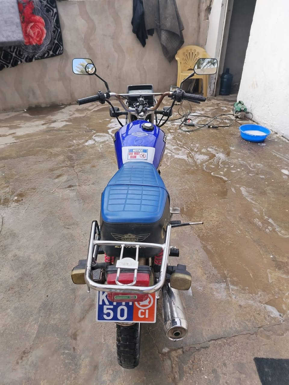 سلام عليكم دراجه ايراني موديل 2022
دراجه نضافه فول تخم تاير جديد. اوراق منفيس 
السعر 525 وبي مجال مكاني فلوجه الشهابي 
الاتصال ***********
