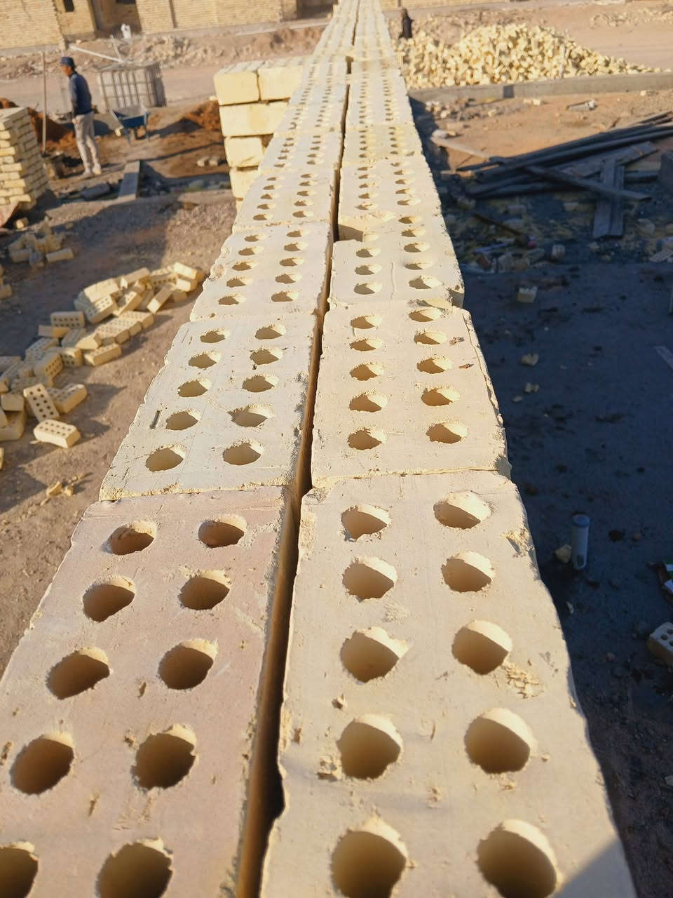 خلفه بناء درجه اولى استمرار بالعمل استلام مهندس شرط ناخذ مكطوعه وناخذ عل دبل وبليوميه ***********
