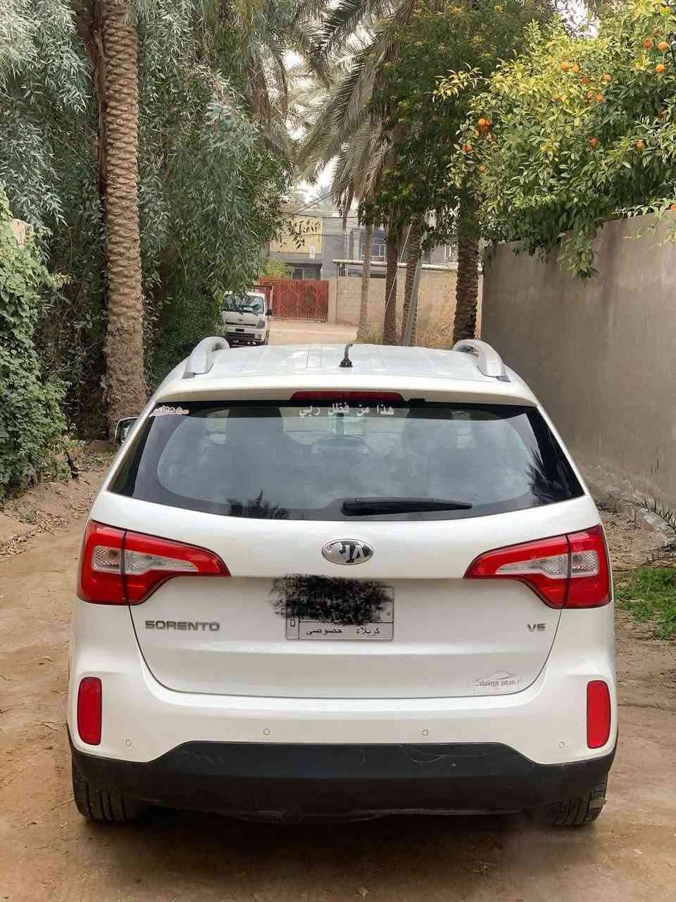 سلام عليكم سورنتو2014
سياره للبيع سورنتو خليجي محرك 6سلندر
 7راكب ،مواصفات فول ما عدا البانوراما 
سياره بصمه 
لد امامي 
لد خلفي 
حساس امامي 
حساس خلفي 
كشن كهربائي 
جهاز بلوتوث 
تحكم ستيرن 
مري شفط 
كشنات جلد البلادي 
السعر: 175وبيها مجال 
مكاني كربلاء الحسينيه 
الاستفسار ***********
