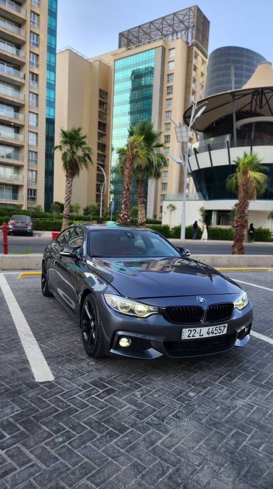 Bmw 430i  2016 
خليجي شةريكي العروش  فوول مواصفات ناو سور 
مةكينة ٤ پستن ٢.٠ توربو 
٤ پارچةي بوياغة بي داخلي و بي ارباك 
هيچ مةسرةفي تيدا نيية 
تةخويل و غرامة بةشةرت  
سعر ١٤٧ وةرقة و مجال 
هةولير 
*********** أربيل, العراق
