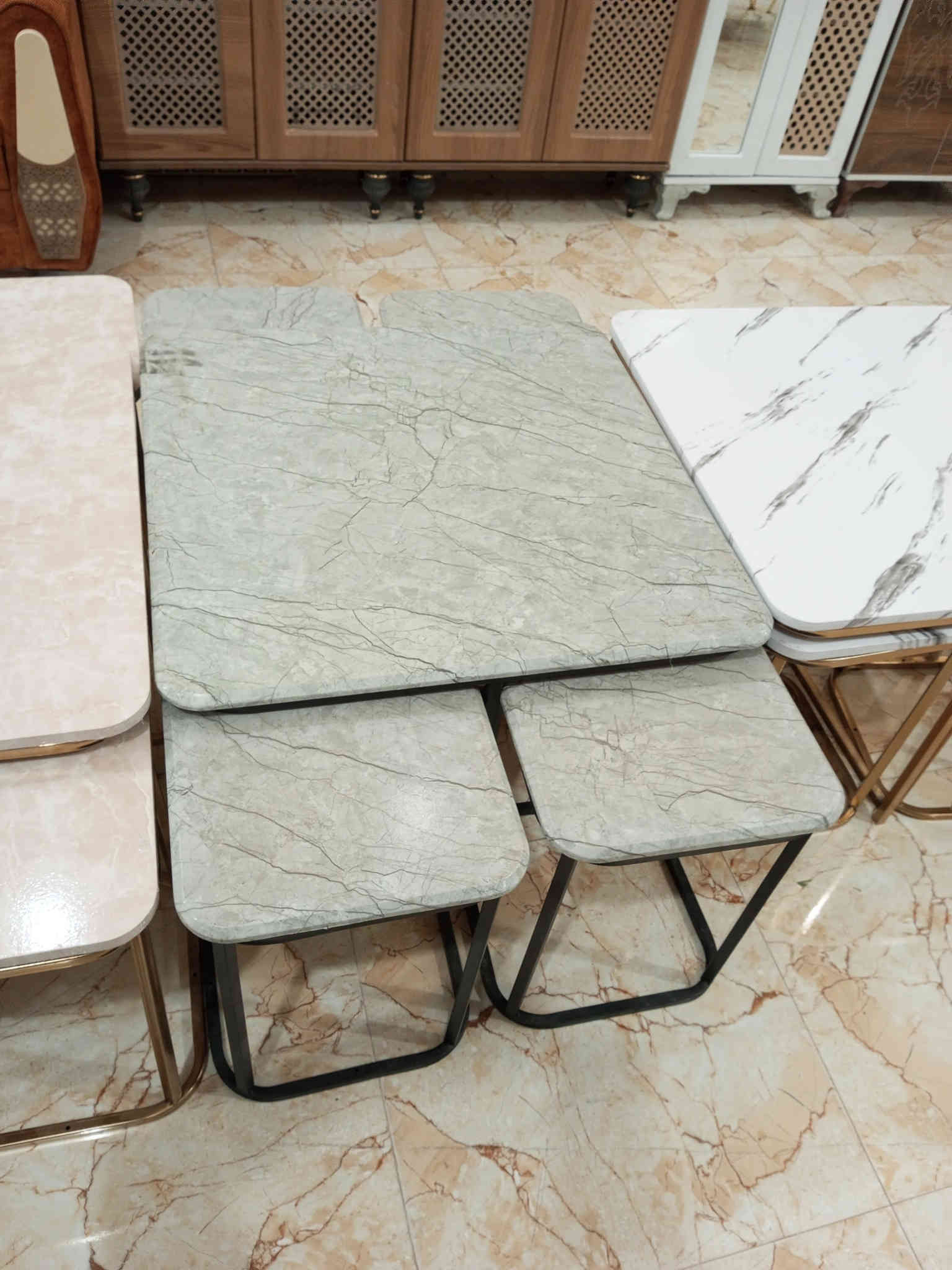 معرض ابو عبدالله للاثاث المنزلي 🔥 تم وصول وجبه جديده من طبلات جديد 4في1متوفر كل الوان وحجام زورونا تجدون ما يناسبكم العنوان تكريت الديوم مقابل مطعم المذاق بلقرب من اسواق الزوبعي للاستفسار خاص او اتصال *********** متوفر وتساب
