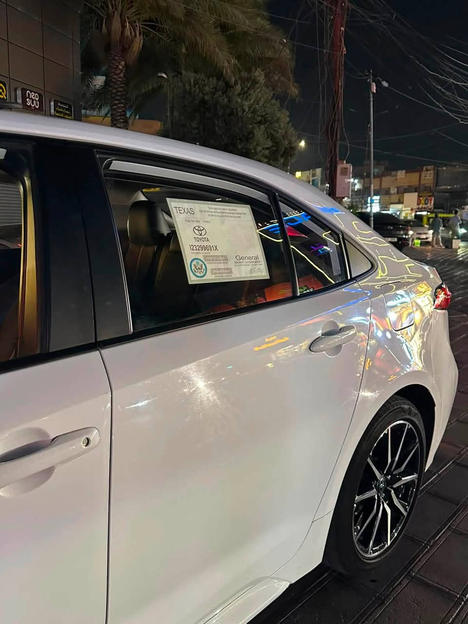 كورلا هايبرد 2024 S فئة البلاك إدشن فول اعلى فئة محرك 1800
كفالة عامة عل وضع الزيرو عدا طخة بدعامية كد شبر ومكحلة ع كدهة بدون فتح شرط الفحص 
ماشيه 28 الف السيارة جديدة
رقم بغداد الجديد هزة جديد بأسمي تحويل مباشر 
كشن كهرباء داخل جلد فتحة
بصمه رادارات توقف ذاتي
وبعد هواي مواصفات 
السعر 153$ وبيهة مجال بسيط 
***********

