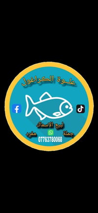 علوة كراغول علوة الكراغول لبيع كافة الأسماك جمله مفرد 07763780068