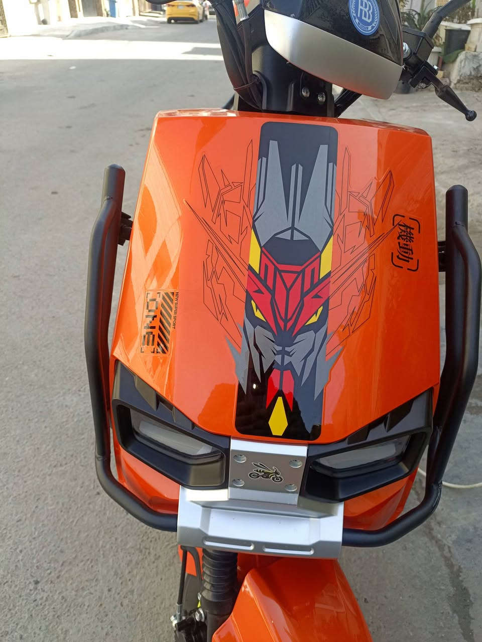 للبيع دراجة سكنس موديل ٢٠٢٦ مستعملة اقل الشهر شخط مابيهة
بريك امامي وخلفي دهن

٦ بطاريات كبار

تشتغل بصمة وكارت

نظام ٤ سرع

نظام p

سرعة ١٢٥

نظام رجوع للخلف R بيها درع وجنطة

السعر ٨٥٠ بي مجال بسيط بغداد حي القاهرة للاتصال ***********
