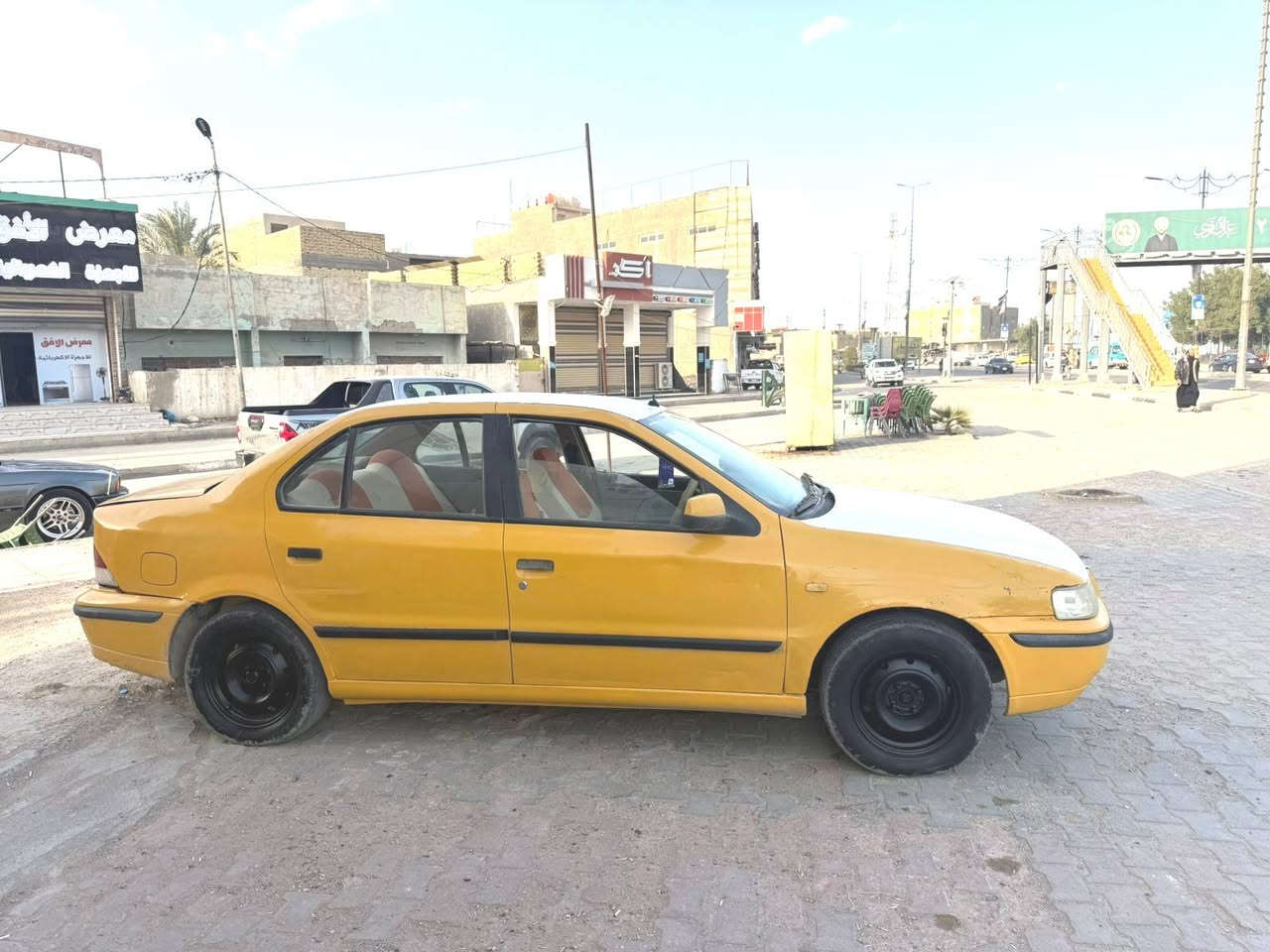 سمند 2011سيارة جاهز كير مكينه حداديه تخم تاير هيئه مصفره رقم مثني بسمي السعر 23وبيها مجال بسيط مكان سياره السماوه لاستفسار ***********
