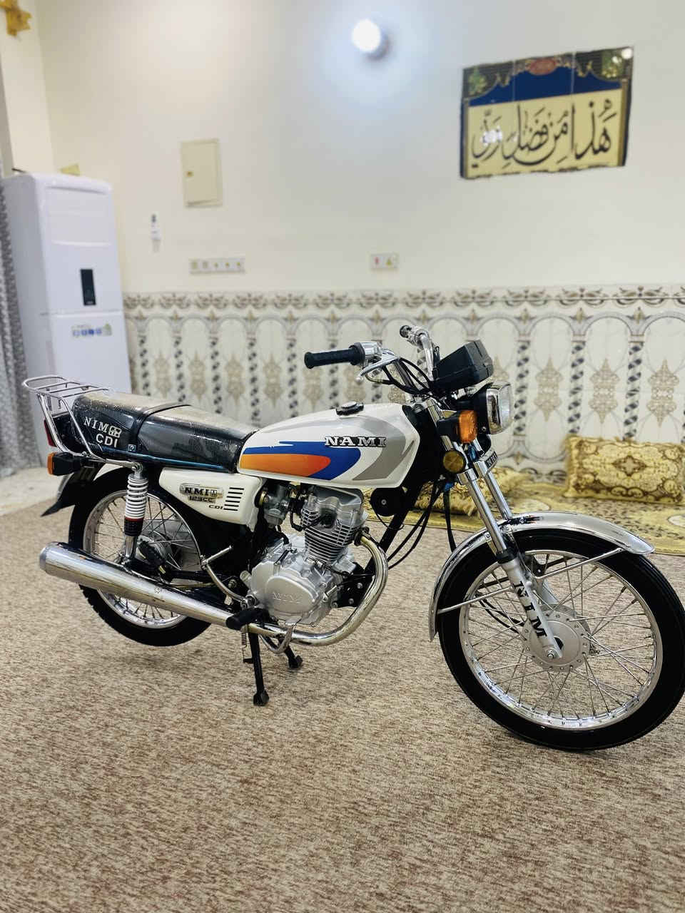 السلام عليكم دراجه بعدهي زيرو 23 اوراق اصولي مكاني كوت حي الحكيم وبخدمه الشراي ***********
