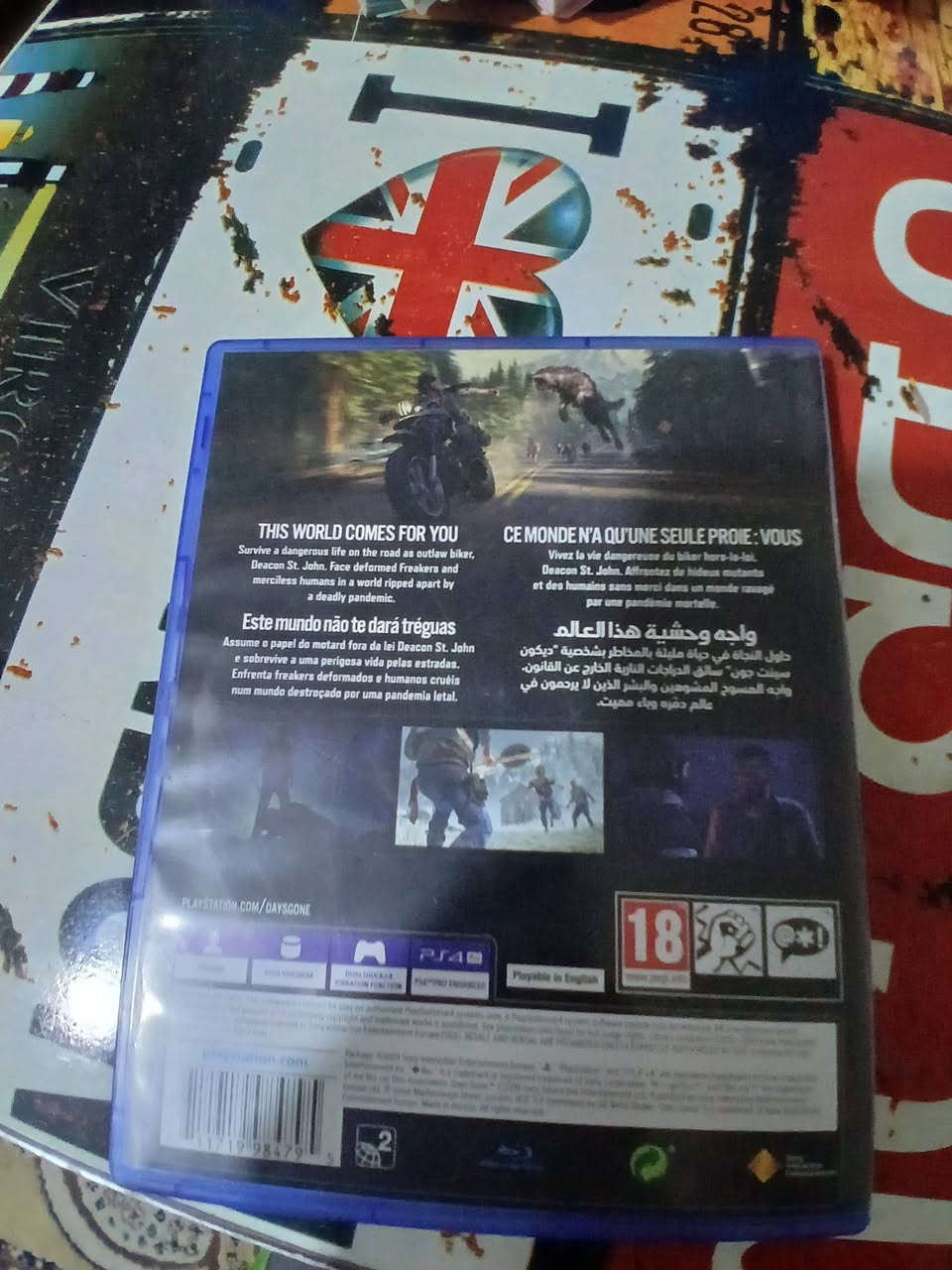 قرص Days Gone نضيف يدعم اللغه العربية السعر 35 وبي مجال العنوان النجف


**إذا كنت صاحب هذا الإعلان وتريد حذفه لأي سبب، رجاءا أرسل رسالة إلى الدعم الفني**