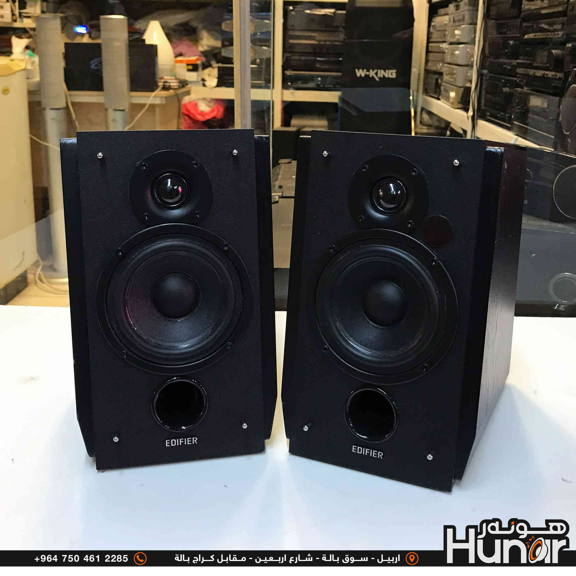 EDIFIRE  SPEAKER SYSTEM AUDIO BLUETOOTH OPTICAL AUX
( کوردی • عربي )

🟢توصيل موجود الي جميع المحافضات
🟡گەياندن هەیە بۆ هەموو شوێنێک

🟠مــعـرض هــونـەر
🔸للـصوتــیات(امبلیفایر• سماعة• رادیو• انتیك• مایكروفون)
🔸عــنـوان• اربیل سوق بالة • شارع اربعین
🔸مـوبایـل• ***********
                   ***********

🔵پـێـشانـگای هــونـەر
🔹بۆ ئامێری دەنگی و کارەبایی(ئیمپلیفایر• سەماعە• ڕادیۆ• مایکرۆفۆن)
🔹ناونیـشان• هەولیر • بازاری لەنگەی ٤۰م
🔹مـــۆبـایـل• 
***********
***********

•••••••••••••••••••••••••••••••••••••••••••••••••••
#iraq #kurdistan #duhok #zaxo #hawler #karbala #slemani #erbil #baghdad #kurd #kurdish #akre  #karkuk #kuwait #najaf
#amplifier #audio #subwoofer #sound #music #audiophile #bass #stereo #amplifiers #speaker #soundsystem #speakers
#اربيل #العراق #بغداد
