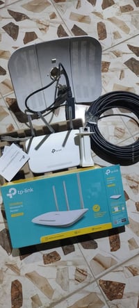 منظومة كامله بس تشد النانو نضيف استخدام قليل راوتر جديد بالكارتون السع...