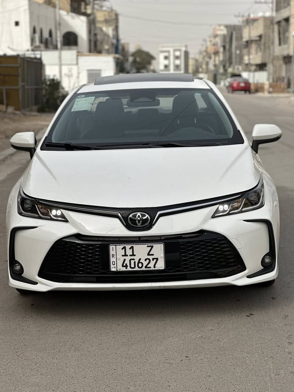 السلام عليكم 
من رخصه الادمن 
كورلا2025هايبرد تجميع صيني 
سياره ع وضع الشركه 
ماشيه14000km
فول موصفات 
ما ناقصه شي 
توجد ملاحضه في البنيد فقط كد شبر سحبه كارت فقط 
مكان السياره بغداد الغزاليه 
السعر 152بيه مجال بسيط جدا 
الاستفسار 
***********
