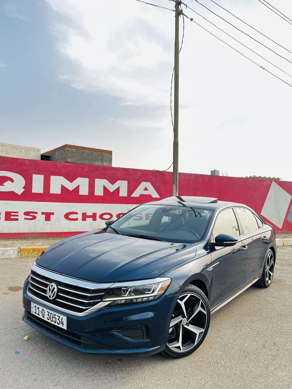 VOLKSWAGEN PASSAT  R-line  2022 بيع  
او مراوس
فول مواصفات 1/1
فولكس واگـن باسات ار لاين
 رقم بغداد  
ماشية52 الف ميل 
محرك T 2.0 تيربو 
فتحة سقف 
شفتات سرعة 
مثبت سرعة - قيادة ذاتية
نظام المحافظة على المسار
رادار امامي + جانبي + خلفي + كاميرا خلفية 
التوقف ذاتي عند الرجوع
كشنات جلد هيتر بالكشن
كشن السايق فقط كهرباء
تشغيل عن بعد
لايتات داينمك 
شاشة كبيرة + ابل كار بلي مفعلة بيها الخرائط + اندرويد اوتو

حادثها  جاملغ جهه اليمنه وبنيد من فوك 
مكان السيارة: ديالى او بغداد الشراي يتصل ***********

