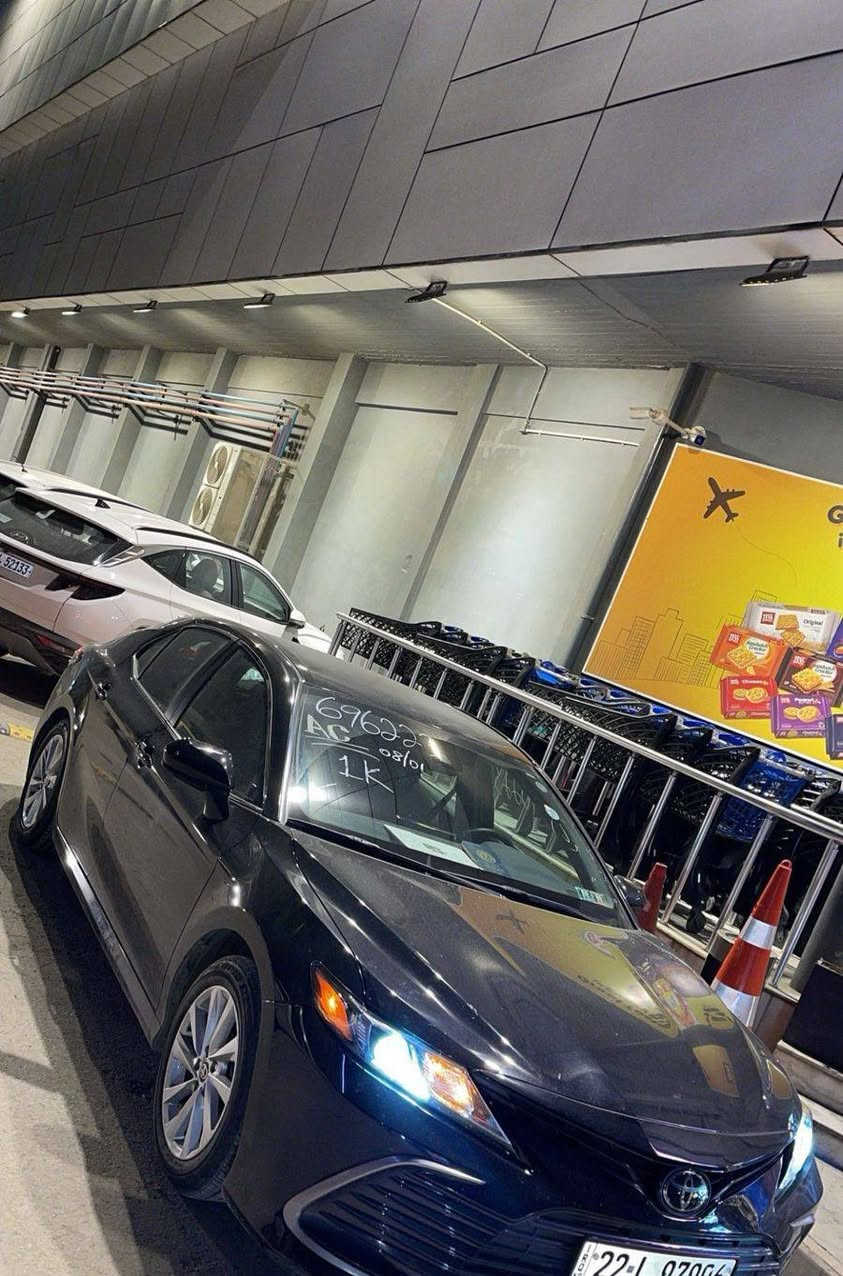 تيوتا كامري موديل ٢٠٢٢دخول جديد رقم أربيل باسمي ماشيه ٦٧ الف كيلومواصفات LE بانزين.شاشه.رادارامامي.تحديد مسار.مانع تصادم.تنبيه خروج عن المسار .محرك٤سلندر.2500.تحكم ستيشن جهتين.كروز قفل سرعه.ثلاث انظمه قياده.بك لايت لد موكلوب.السعر واتساب***********
