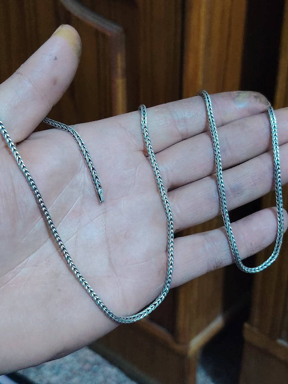 سلام عليكم سوارات زناجيل سعر غرام 3500نهايته بغداد الشعب ***********
