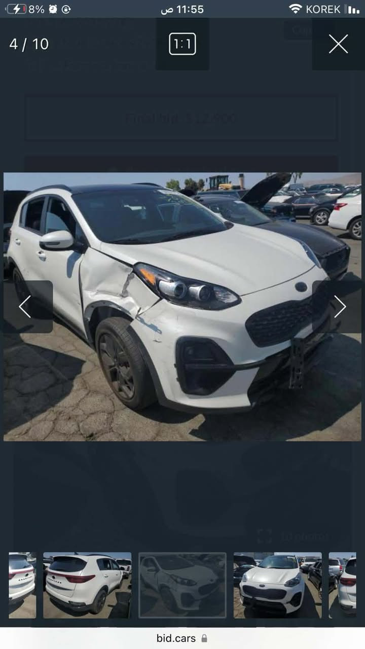 سبورتج 2022 وارد أمريكي بلاك ويل وترايش وكتابه اسود رقم بغداد .حادثه موضح بالصور فقط جاملغ امامي يمنه مبدل نفس اللون اصلي بلادي . بدون ايرباك. مكينه 2400. بنوراما. كرسي كهرباء. جلد. رادارات وتحديد مسار. اشاره بالمري ومري شفط. شاشه ابل كار بلي لمس بلاديه. اريل نفكيتر. كامره خلفيه وحساس . فول تحكم استيرن .تبريد قطعتين. السياره نظيفه وجاهزه من كل النواحي. السعر 20 وبي مجال للاستفسار 
***********
