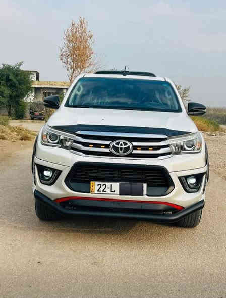 تويوتا هايلوكس موديل 2018
كفاله عامه من صبغ والتبديل 
محرك 6 سلندر شرط الفحص 
رقم اربيل ماشيه 190
جاهزه محرك كير حدايه تخم تاير 
عنوان بابل للإستفسار *********** سعر 280
