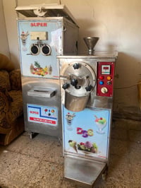 مكائن محل مرطبات نظافة 100‎%‎ العمل موسم واحد فقط ماكنة سوفت كريم  ماك...