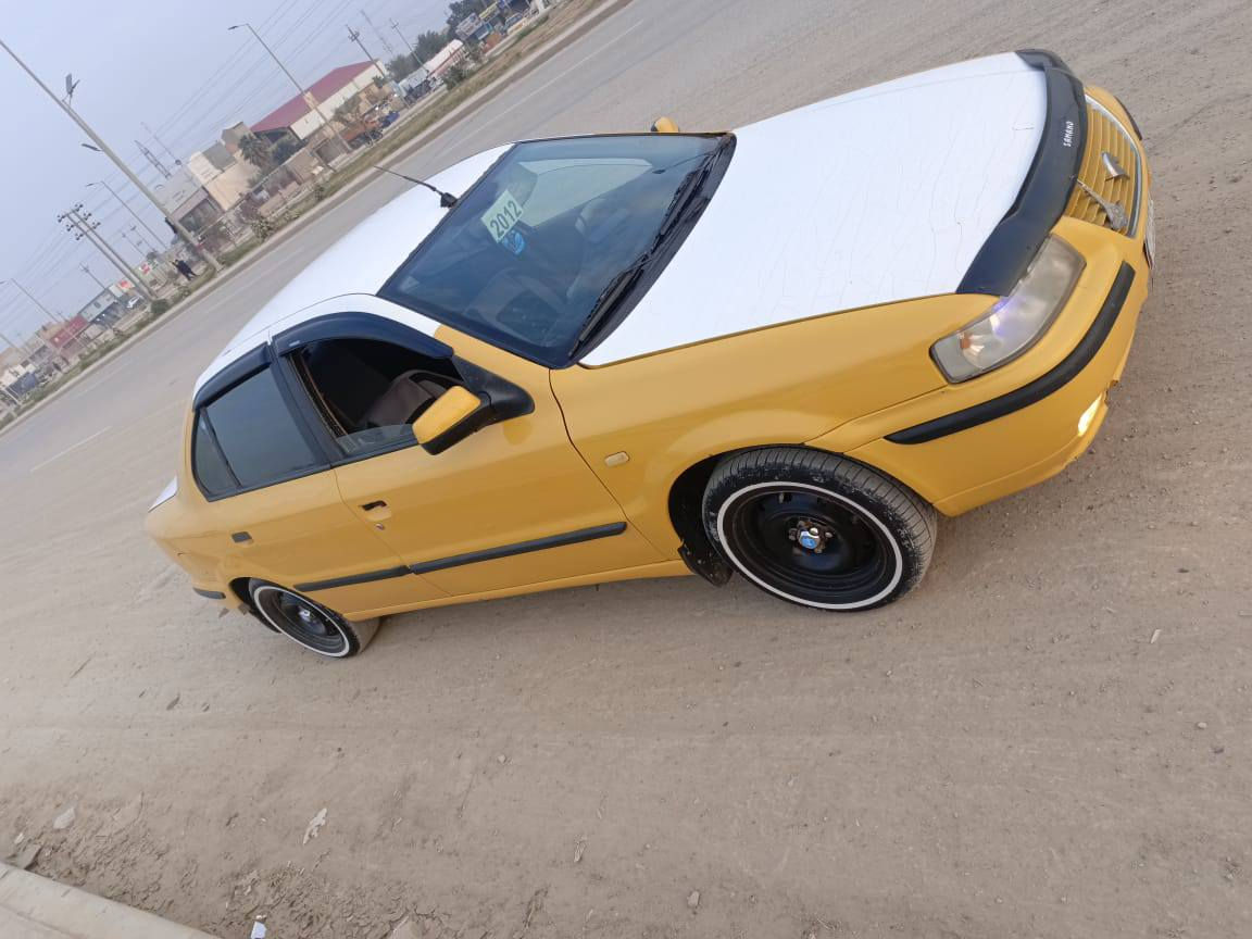 السلام عليكم سمند 11جديده حلوه وجاهزه مطلوبه هيئه 120وغرامات 400السعر المطلوب 36ينزل من سعره الغرامات والهيئة استلم صافي 32بيع أو مراوس حسب القناعه مكينه وكير لابخار ولاتنقيص تخم تاير كهربيات كله شغاله مكاني كوت مركز مدينه ***********
