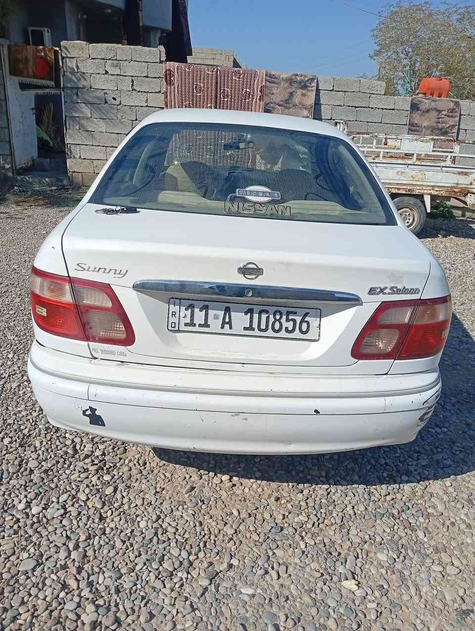 سلام عليكم نيسان سني ياباني مديل  2001 رقم بغداد   مكان سياره ديالى جلولاء الشيخ بابا للاستفسار ***********
