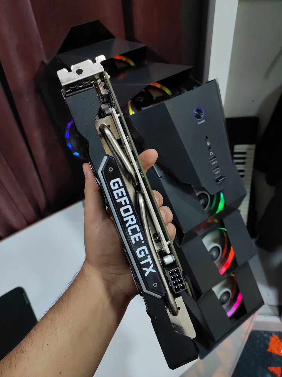 السلام عليكم

🟩💻 كرت شاشة :/

▫️ NVIDIA™ GEFORCE ® GTX 1660Ti 6GB PALIT 2FAN
▫️ لوك يخبل بلزكة الضمان 

💰 السعر: 168,000 دينار عراقي
📍 مكاني: بغداد - الأعظمية
🚚 التوصيل: بغداد (5 آلاف) | المحافظات (6 آلاف)
📞 رقمي: ***********
