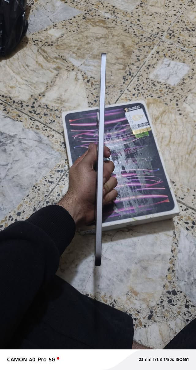 السلام عليكم شلونكم أخوان عندي أيباد M2
مديل 2023 نضافت الايباد 95 ذاكرة 128
وياة براد الحجم الكبير و وياة توصالة وملحقاتة كاملة الاستفسار الاتصال على الرقم
‏سعره 640 في مجال بسيط 
***********
***********
المكان بغداد مدينة الصدر
