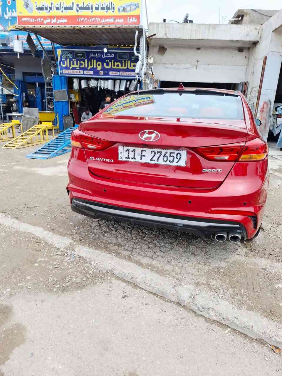 السلام عليكم انترا وارد امريكي موديل 2018 صوره الحادث بالمنشور سياره جي دي لاين فول واحد على واحد مواصفات محرك 2000  كامره حساسات مرايات شفط اشاير بالمرايا تبريد تدفئه كشنات جلد لا دارات تثبيت سرعه صبغ جاملغ و بنيد بدون تبديل فتحه فول واحد على واحد سياره بسمي مكاني بغداد رقم التلفون ***********
