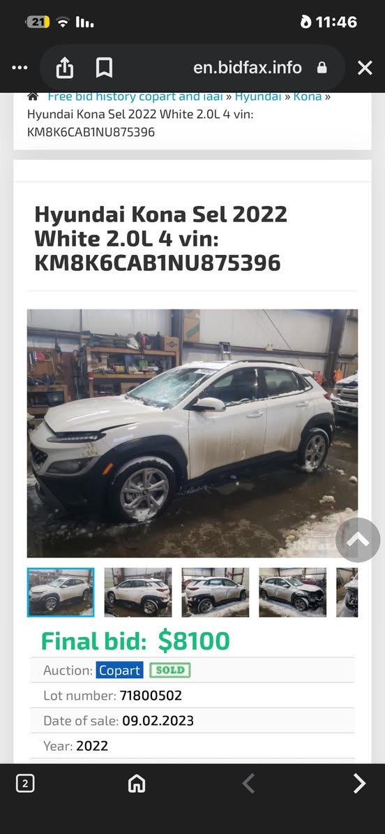 سلام عليكم
وارد امريكي كونا محرك  2000دوش 
فتحه سقف فورويل 
رادارات جانبية 
تبريدثلج وتدفئه كشنات جلد 
ماشية 63الف 
هند بريك بصمة  تشغيل عن بعد 
لدنهاري نضام اقتصادي 
كامرة خلفية نقط عمياء
والسعر 158
حادثها جاملغ ايمن فقط
هاذه راقم صاحب السيارة لن اني مكلف بلنشر
للتصال ***********
