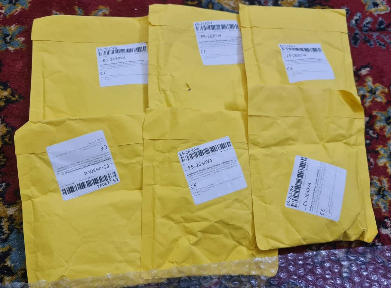 شلعة معالجات 10 قطع
6 قطع 2630 V4 كبس والباقيات موضحات كلهن جديدات وشرط الشغل والفحص


**إذا كنت صاحب هذا الإعلان وتريد حذفه لأي سبب، رجاءا أرسل رسالة إلى الدعم الفني**