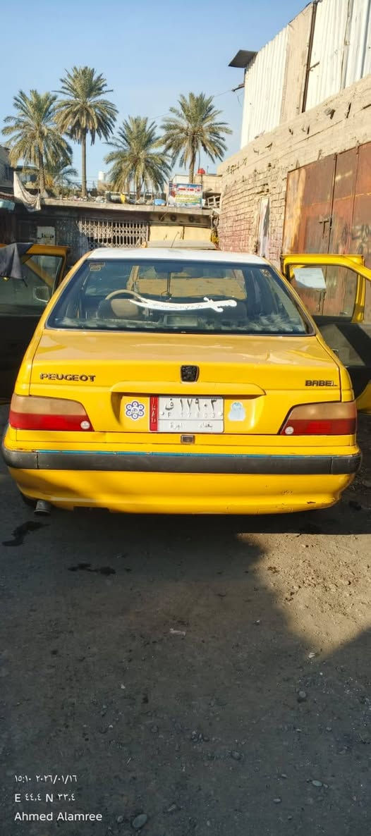 السلام عليكم 
بيجو بارص اجرة 2014 للبيع فقط بدون صبغ وتبديل /كير مكينة حدادية مكفولة /تبريد شغال 
بغداد /الكريعات سعر 48 ورقة مجال بسيط ***********
