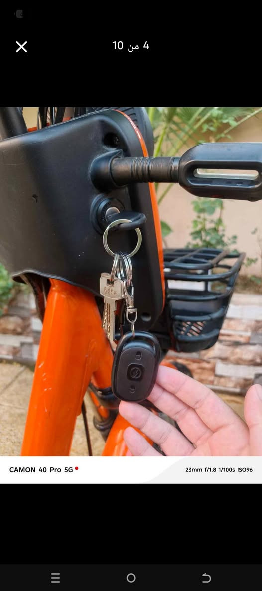 ‏دراجة شحن للبيع
‏الشركة المعروفة SHA
‏١-خمسة بطاريات شحن جديدة ام دبل
تمشيك 40 كليو متر شرط ضمان
‏٢-شاحن اصلي بالكارتون
‏٣-اربع سرعة كير 
‏٤-سرعة ٧٥ سريع
‏٥-يمشي٤٠كيلومتر
‏٦-دبل بصمة 
‏٧-دبل سويج
‏٨-دبل اشارات ورماش
‏٩-لايت امامي قوي ابيض
‏١٠-دبلات عدد اربعة
‏١١-تايرات نظيفة
‏١٢-مستعمل لمدة شهر
‏١٣-لايت خلفي احمر
‏١٤-سلة امامية اصلية
‏١٥-بطاريات وشحن ضمان
‏١٦-وقافية عدد ٢
‏١٧-ستاند وشاحن هاتف
‏١٨-هورن اصلي


**إذا كنت صاحب هذا الإعلان وتريد حذفه لأي سبب، رجاءا أرسل رسالة إلى الدعم الفني**