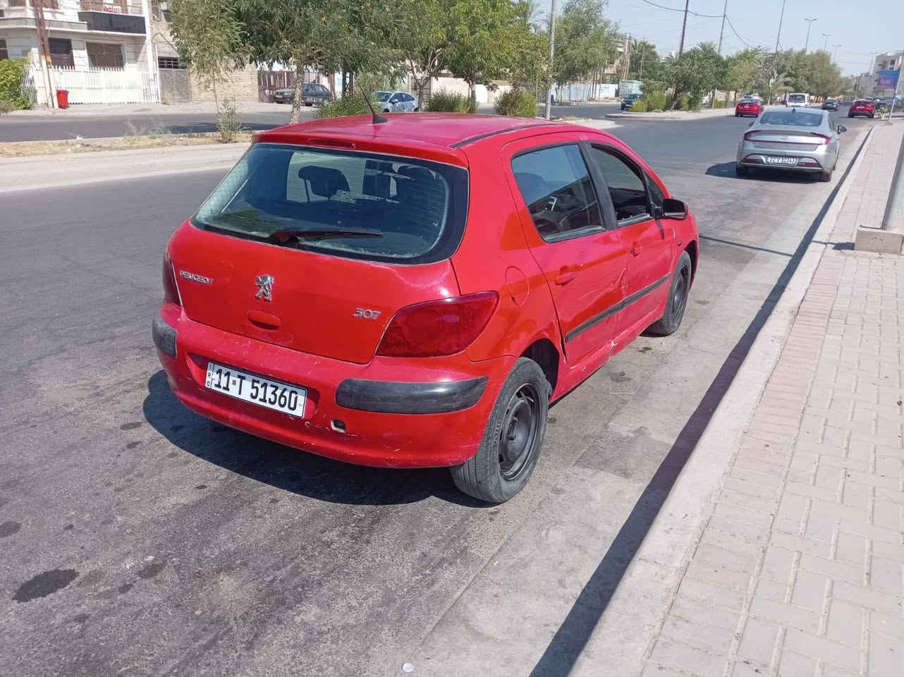 بيجو 307اوتماتيك موديل 2005 السعر 36رقم بغداد مكان السياره حي الجهاد بغداد ***********
