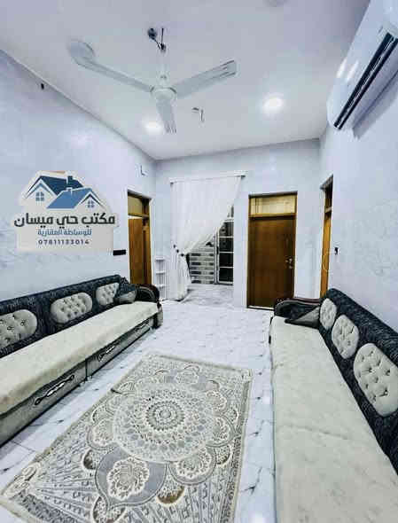 للبيع بيت مطلوب للمصرف 140 متر مربع 10x14 طابق و نص 2021 صب كونكريت درجه اولى  على ساحة بداية حي ميسان قطاع 14 يحتوي الطابق الاول غرفة و صالة و مطبخ و استقبال و صحيات داخلية و خارجية و الطابق الثاني غرفة و صالة و صحيات السعر 145 نقد و بي مجال و 100 مطلوب للمصرف 
لاستفسار اتصل ***********
