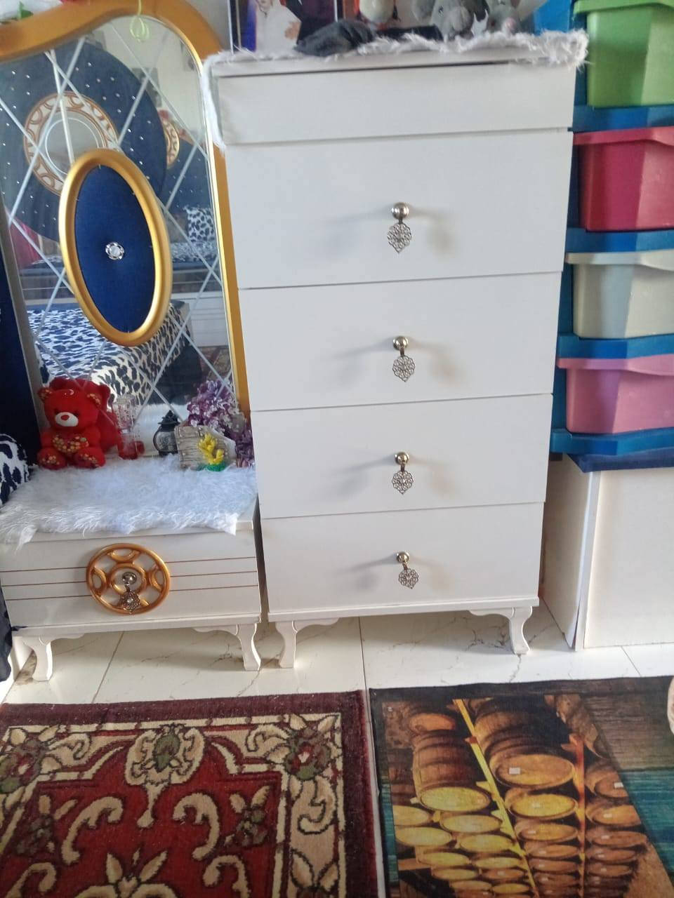 السلام عليكم ورحمة الله وبركاته. غرفه النوم نوع تركيا البيع عنوانه كوت الدبيه السعر 750 وبي مجال قليل ***********
