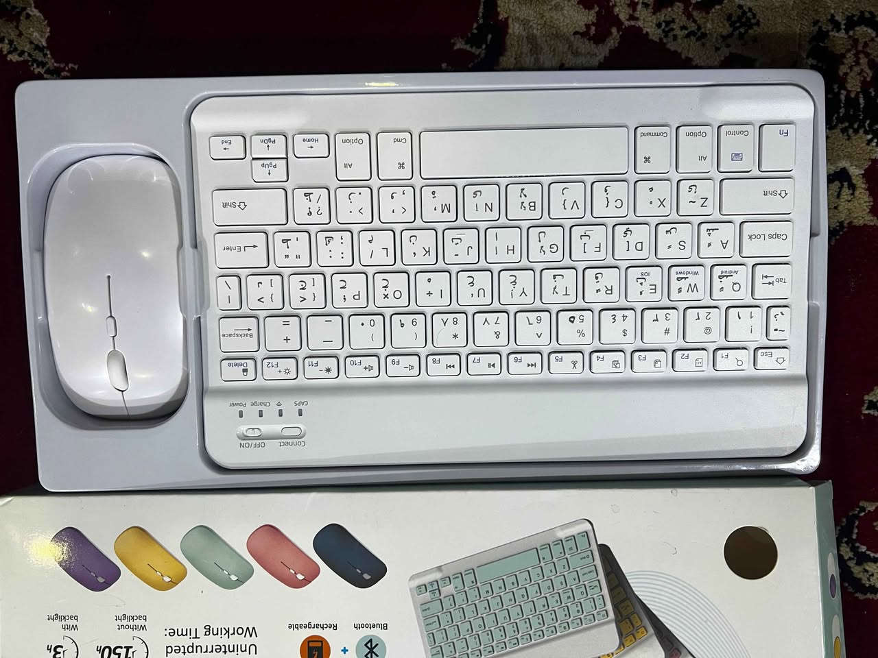 ايباد 9 مع كرتونته والقلم والكيبورد الخاص به
ذاكرة الايباد 256 مكاني كربلاء

قدرة البطارية 84.13‎%‎

ما موديه للتصليح ابد(نظيف) وغير مكسور 

صار سنتين من شرائه 

سعره 350 الف هو وغراضه . كربلاء, العراق


**إذا كنت صاحب هذا الإعلان وتريد حذفه لأي سبب، رجاءا أرسل رسالة إلى الدعم الفني**