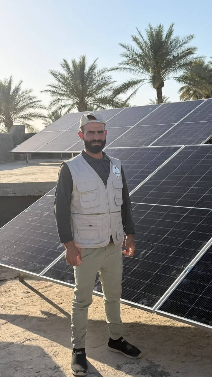 قامت قوة الشمس بتنصيب منظومات طاقة شمسية الى :

🔹 منظومة بسعة 25 أمبير للأخ ضاري خميس سرحان الجميلي – الموقع: الأنبار / الكرمة.
🔹 منظومة بسعة 16 أمبير للأخ إبراهيم أحمد جاسم المزروعي – الموقع: قضاء بلد.

📍 فروعنا: تكريت – العلم – الحجاج – الضلوعية – بلد – يثرب – الحاتمية – الفلوجة – ديالى

📞 للاستفسار والمبيعات:
***********
***********
