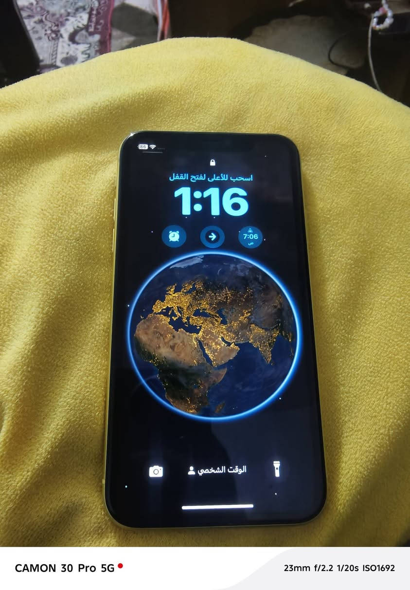 سلام عليكم إيفون ١١عادي مكفول كفاله عامه ذاكره ٦٤بطاريه ٨٠شحنه كلش حلو +جهاز ضمان تأخذ من باب البيت باقي تفاصيل خاص رقم الهاتف ***********
