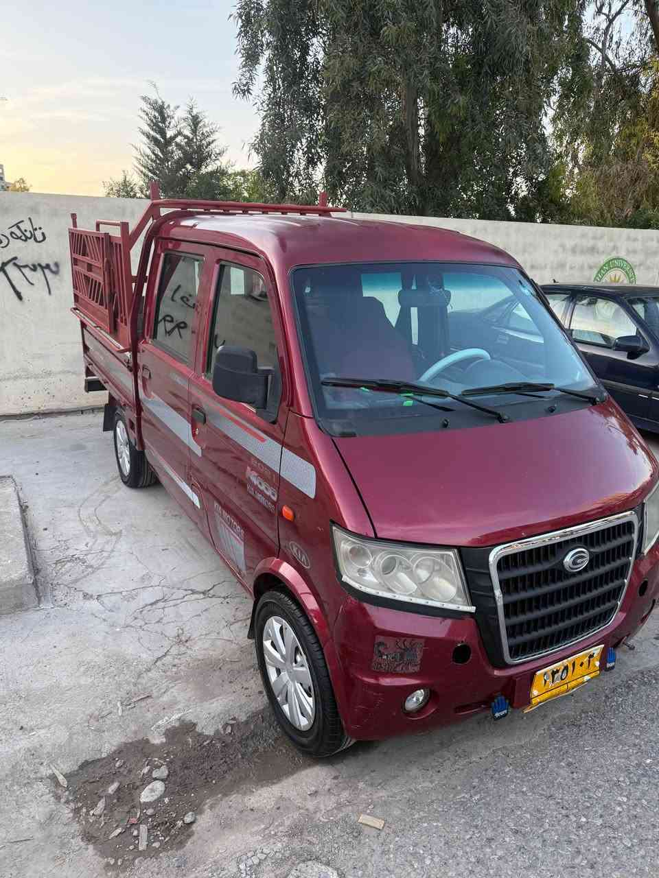 گۆناو دەبڵ مۆدێل ٢٠١٢ بێ لێدران و بێ سبوغ سەیارەیەکی بێ کێشە و توند و تۆڵە رەقەم هە ولێر سەنەوی لە ٢٠١٧ بە سەر چوە گێر مەکینە تەبرید ساردوگەرم و ئەکسل و براوە و وەرگەران و بە ناوکردن بە شەرت هەزەی نوێیە تایەکانیشی مانگێکە بەستراوە ناونیشان هەولێر ١٧٠٠٠ هەزار رۆیشتوە
***********
*********** أربيل, العراق

