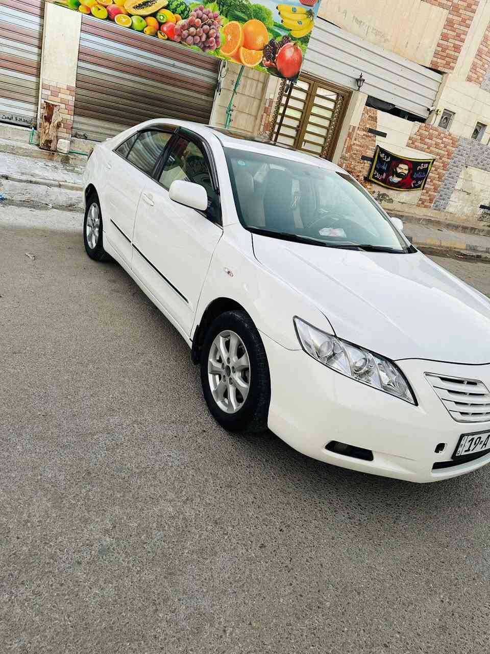 سلام عليكم سياره نوع كامري خليجي  موديل 2008فول مواصفات كشنات كهربائي  كشنات جلت 3قطع تبريد كير مكينه حداديه تبريد  تخم تاير كفاله بيه قطعتين صبغ اكلير اثر شخوط لباقي كفاله سياره مال بيت السعر 87وبيه مجال حك جيه العنوان كربلاء رقم الهاتف***********

