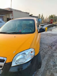 سياره افيو موديل 2008 مصفره هيئة وغرامات رقم انكليزي السعر  45 وبيها م...